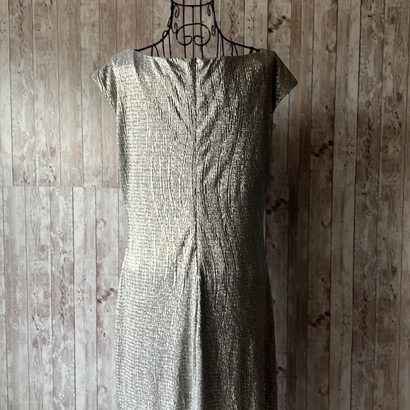 𝅺connected Apparel Silver Dress - Picture 5 of 9